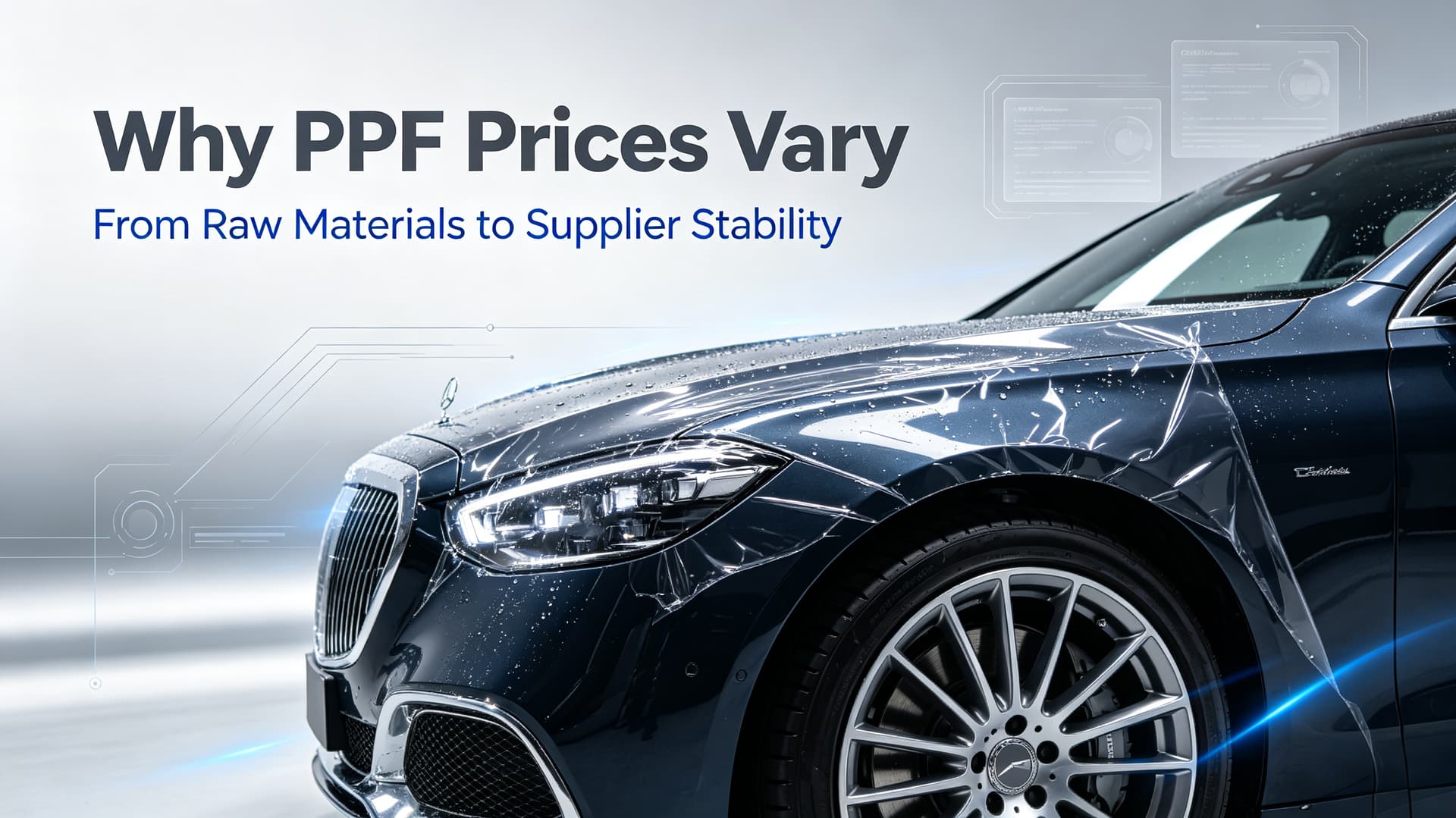 Warum variieren die Preise für PPF so stark? Eine umfassende Analyse von High-End- und Low-End-Lackschutzfolien aus Materialien, Prozessen, Lieferketten und B2B-Beschaffungslogik