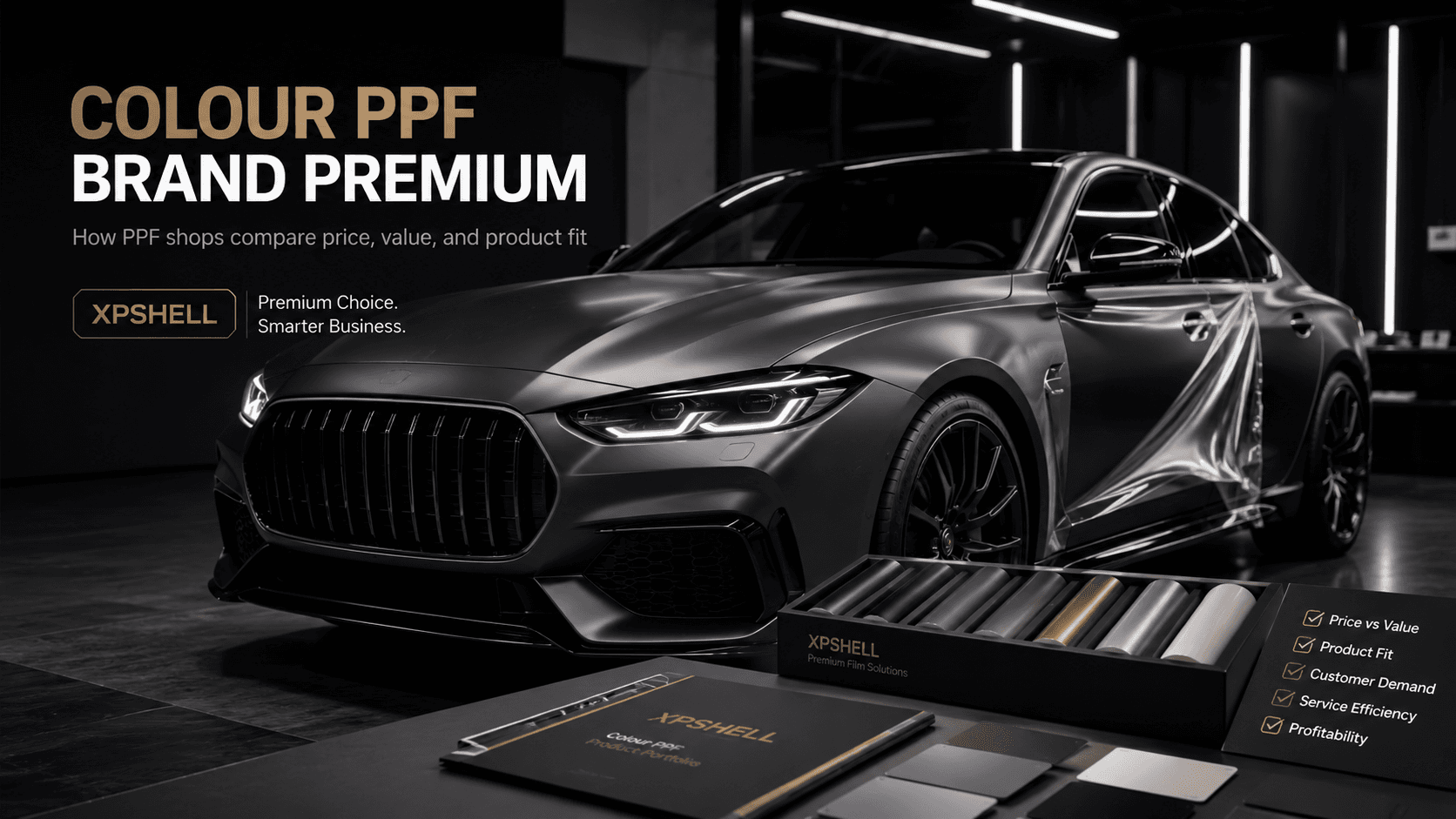 STEK Farb PPF Preis vs XPEL Farb PPF Kosten: Ist das Markenpremium für PPF-Shops gerechtfertigt?
