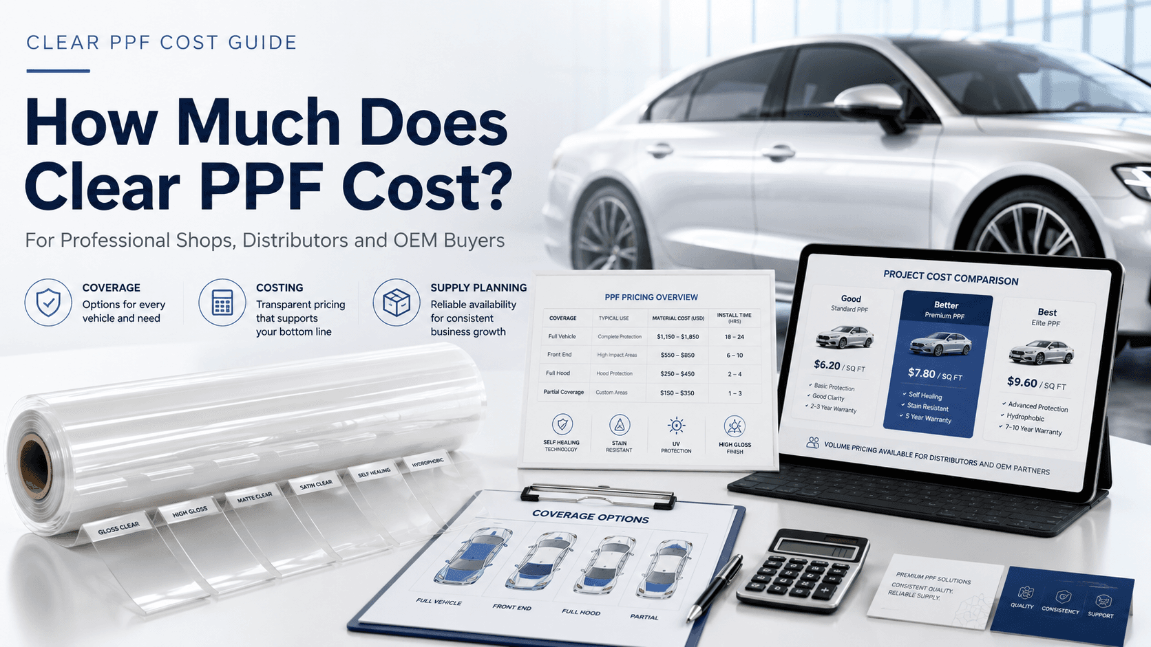 how much does clear ppf cost