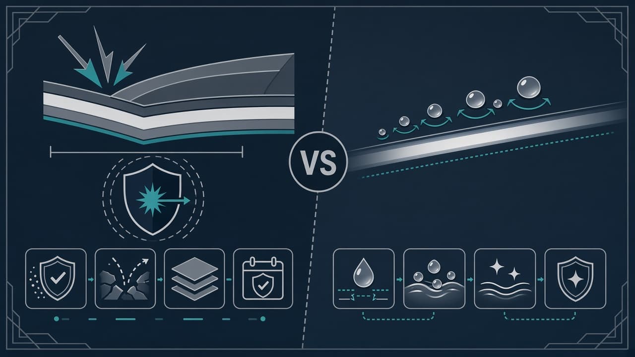 PPF vs Ceramic Coating: How to Build the Right Protection Program for Wholesale